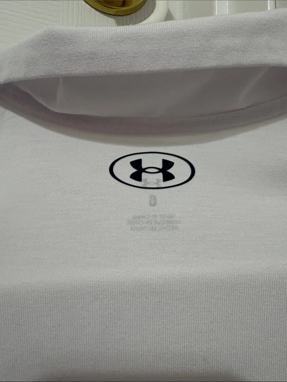 Under Armour placket white under